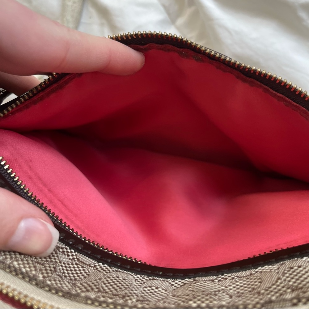 VINTAGE COACH FLAT ZIPPER CROSSBODY BAG - Picture 5 of 9